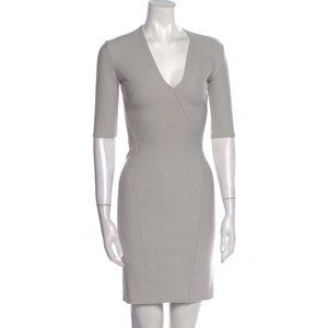 NWT HELMUT LANG V-Neck Mini Dress